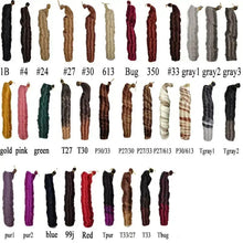 Load image into Gallery viewer, 24 INCH 150g Loose Body Wave Pony Style Spiral Curl Crochet Braid French Curls Synthetic Hair Extensions Curly Braiding Hair