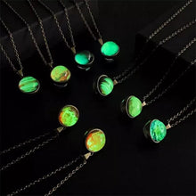Load image into Gallery viewer, Glow in The Dark Planets Glass Ball Necklace