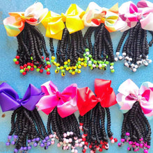 Load image into Gallery viewer, Solid Color Braided Ponytail Set