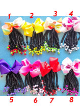 Load image into Gallery viewer, Solid Color Braided Ponytail Set