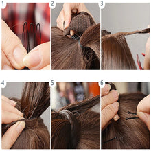 Load image into Gallery viewer, Braided Ponytail ,Extensions, Long Synthetic Hair Piece, Pony Tail with Hair Tie, Summer Braid Hairpiece, Wrap Around Jumbo Braided Ponytail