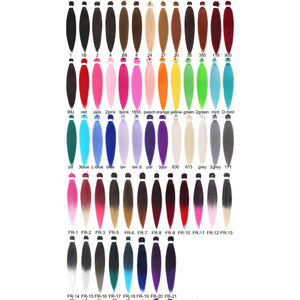3X bundles of 52” Pre Streched X-Pression Braiding Hair outre braids