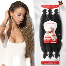Load image into Gallery viewer, 24”  Kinky Marley Braid Hair Spring Afro mini Twist Crochet HairBulk Extensions Faux Los Braid For African Women 24 inch 60g
