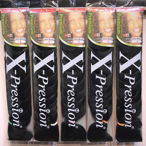 165g 82 inches X-pression Kanekalon Braiding Hair