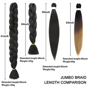 Kanekalon Braiding Hair 100g 24 inch inches