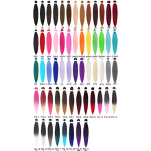 Load image into Gallery viewer, 52 inch 90g Kanekalon pre stretched Braiding Hair
