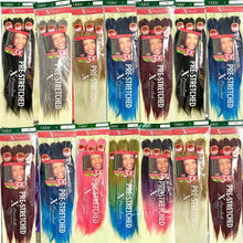 Load image into Gallery viewer, 3X bundles of 52” Pre Streched X-Pression Braiding Hair outre braids
